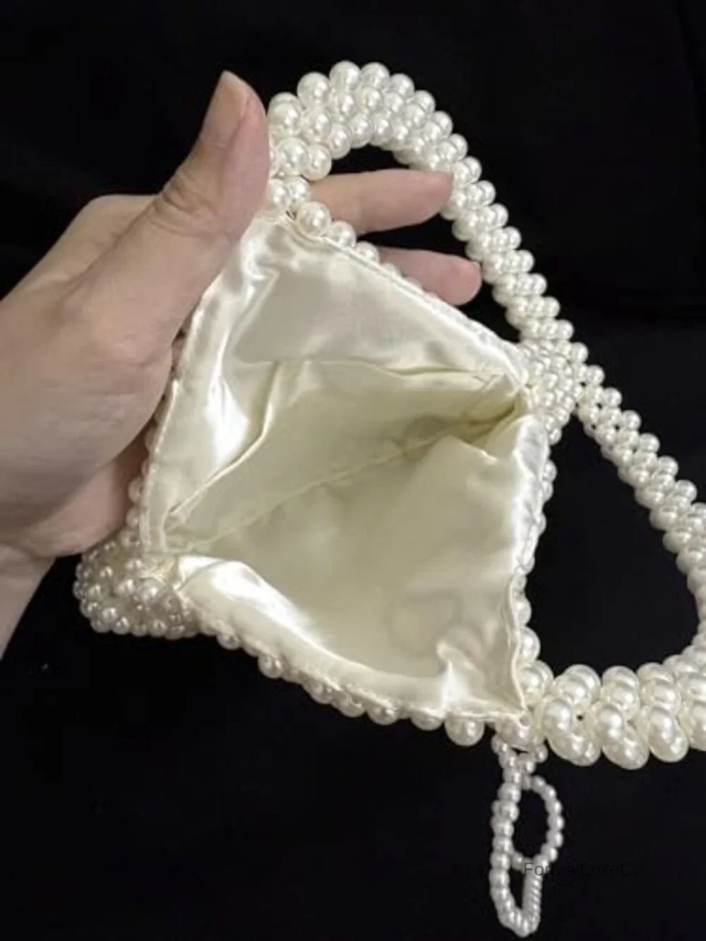 Beaded Elegant Evening Purse Clutch for Wedding Party